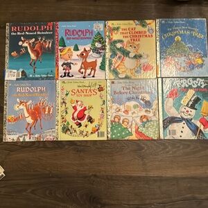 Vintage golden books. Lot #6, 20 books
